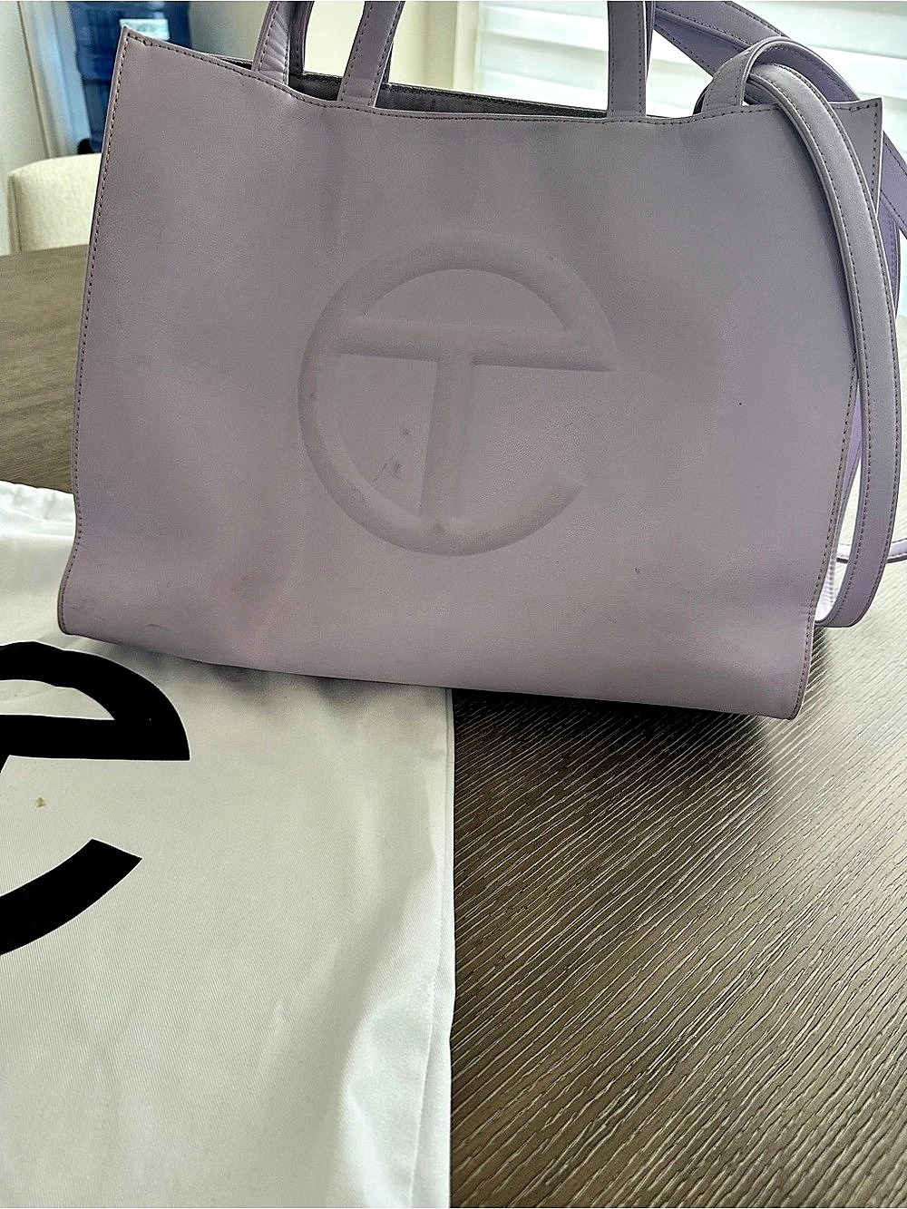 Telfar Medium Shopping Bag - Lavender Tote in Purple